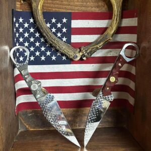 D2 STEEL HANDMADE HUNTING TACTICAL BOWIE