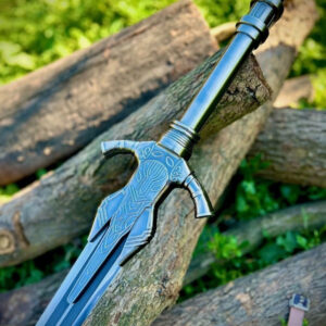 Custom Handmade Viking Carbon Steel Sword, Sword Gift For Husband And Boyfriend