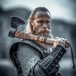 Viking Axe, Bearded Axe,Functional Axe , Complete Axe, Camping Axe, Hunting Axe,