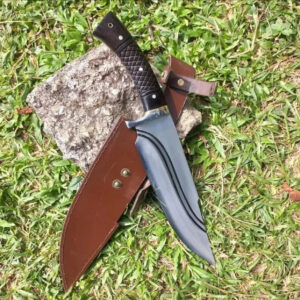 Custom Handmade Carbon Steel Blade Survival Bowie Knife | Hunting Knife Camping.
